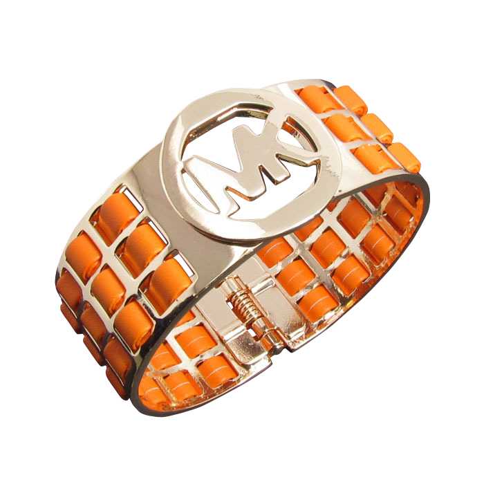 Michael Kors Agate Logo Orange Bracelets
