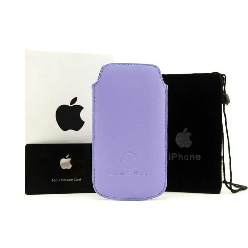 Michael Kors Saffiano Purple iPhone 5 Cases