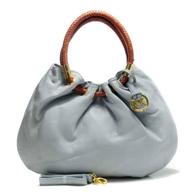 Michael Kors Marina Large Grey Drawstring Bags