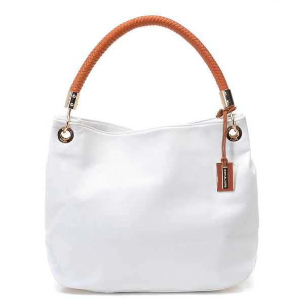 Michael Kors Collection Medium White Shoulder Bags