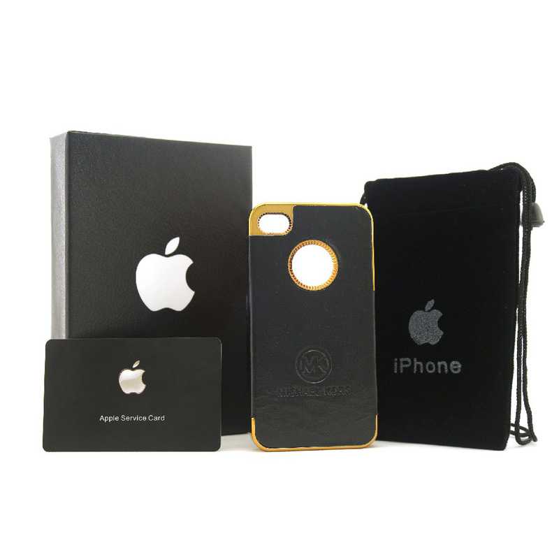 Michael Kors Logo Black iPhone 4 Cases